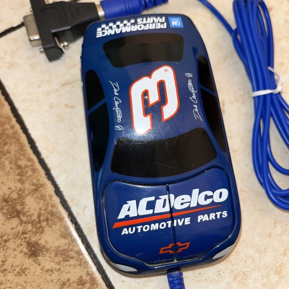 Nascar Dale Earnhardt Jr , Computer Mouse Car , Vintage , Collectors , Ac Delco